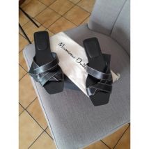 Mules Massimo Dutti mules noires