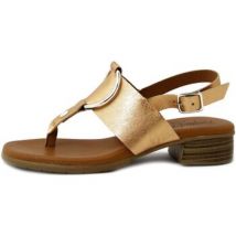 Tongs Raquel Perez Femme Chaussures, Tong en Cuir souple, Semelle cuir - 20719