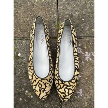 Ballerines Alba Moda Ballerines noir et beige neuves
