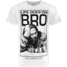 T-shirt The Big Lebowski Life Goes On Bro