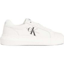 Baskets basses Calvin Klein Jeans chunky cupsole leisure trainers white