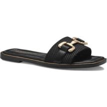 Chaussons Tamaris black casual open slippers