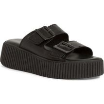 Chaussons Tamaris black casual open slippers
