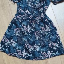 Robe enfant Creeks Robe fleurie bleu marine Creeks - 12 ans