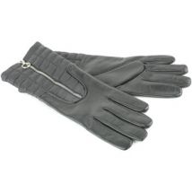 Gants Aristide gants longs cuir et tissu