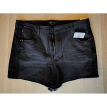 Short Yfl Reserved Short court neuf en jean noir Reserved YFL