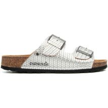 Sandales Cubanas COMP270SILVER INTRECCI
