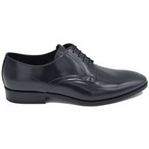 Ville basse Rossi DERBY ELEGANTE UOMO IN PELLE LUCIDA