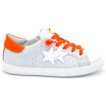 Baskets enfant 2 Stars SNEAKER BAMBINO IN PELLE BICOLORE