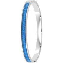Bracelets Sc Crystal B4337-ARGENT-AQUAMARINE
