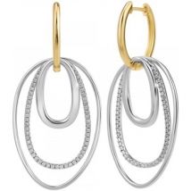 Boucles oreilles Sc Bohème B4136-ARGENT