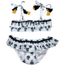 Maillots de bain enfant Lison Paris Maillot de bain 2 pièce - Blanc - 10 ans - Neuf avec étiquette