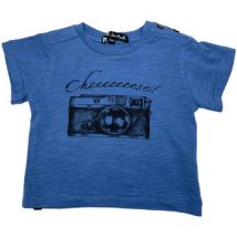 T-shirt enfant I Talk Too Much T-shirt - Bleu - 3 mois - Très bon état