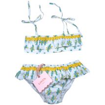 Maillots de bain enfant Lison Paris Maillot de bain 2 pièce - Jaune - 10 ans - Neuf avec étiquette