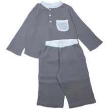 Ensembles enfant Paradis Blanc Ensemble - Gris - 6 mois - Très bon état