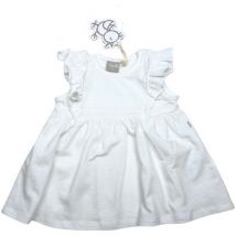 Robe enfant Smile Robe - Blanc - 6 mois - Bon état