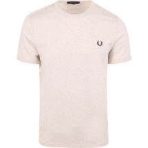 T-shirt Fred Perry T-Shirt Ringer Beige X23
