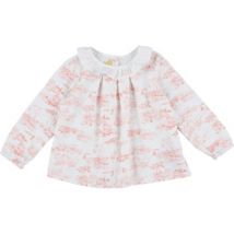 Blouses Chicco Blouse rose, blanc