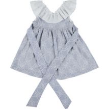 Robe enfant Dadati Robe bleu, blanc