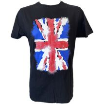 T-shirt Corner T-shirt Union Jack noir taille L