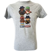 T-shirt Corner Tee shirt gris chiné Weenicons East Coast taille S
