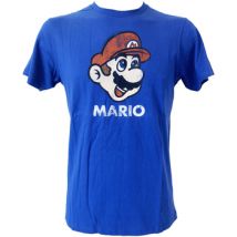 T-shirt Corner Tee-shirt Mario Vintage bleu taille M
