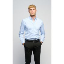 T-shirt Teeshoppen The Original Performance Chemise - Bleu clair/blanc