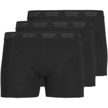Boxers Teeshoppen The Original Performance Caleçons (lot de 3) - Noir