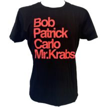 T-shirt Corner T-shirt Bob l'éponge noir taille L