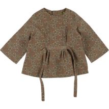 Blouses Troizenfants Blouse vert, bronze