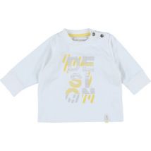 T-shirt enfant Miniman T-shirt blanc, jaune, gris