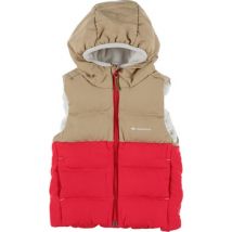 Doudounes enfants Decathlon Doudoune sans manche beige, fuchsia