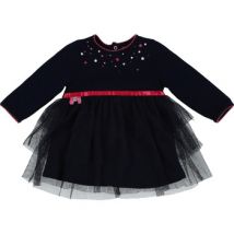 Robe enfant Terre De Marins Robe noir, rose