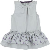 Robe enfant MES PETITS CAILLOUX Robe beige, violet