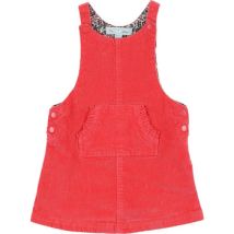 Robe enfant MES PETITS CAILLOUX Robe velours rose