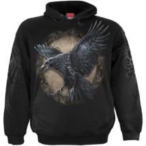 Sweat-shirt Spiral Raven Wise