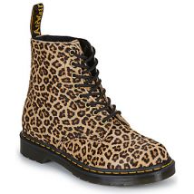 Boots Dr. Martens 1460 Pascal Light Tan Mini Leopard Spot Hair On