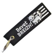 Porte clé Clj Charles Le Jeune Porte-clés Drapeau Breton et Hermine - Bevet Breizh
