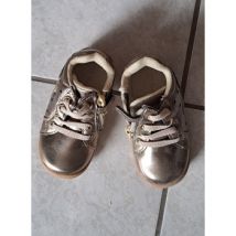 Baskets enfant Chaussea Bottines dorées bébé fille FREEMOUSS GIRL