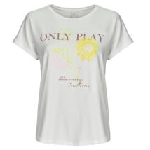 T-shirt Only Play ONPAUB-BLUR ON SS BAT LOOSE