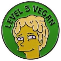 Broches Clj Charles Le Jeune Pin's Végan - Level 5 Vegan
