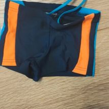 Maillots de bain enfant Nabaiji Maillot de bain bleu marine et orange Nabaiji - 4 ans