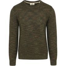 Sweatshirts Anerkjendt Pull Sune Mix Laine Vert Mélanger