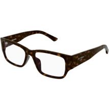 Lunettes de soleil Balenciaga BB0373OK Cadres Optiques, Havana/Transparent, 55 mm