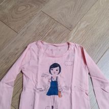 T-shirt enfant Gemo T-shirt manches longues saumon Gémo - 5 ans
