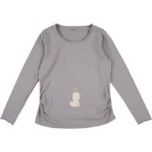 Grossesse Premaman T-shirt gris