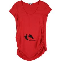 Grossesse Nr T-shirt grossesse rouge
