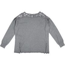 Grossesse Nr Pull fin gris