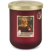 Bougies, diffuseurs Heart And Home Grande bougie à la cire de soja Magie de Noël -