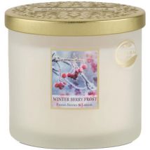 Bougies, diffuseurs Heart And Home Bougie 2 mèches ellipse baies dhiver -